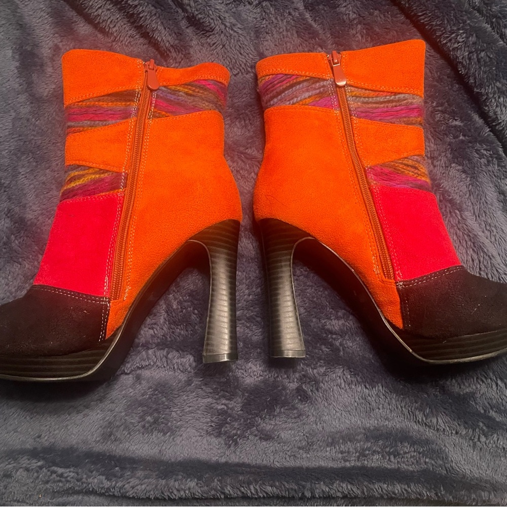 Fashion High Heel Boots - 7.5 - Picture 3 of 10